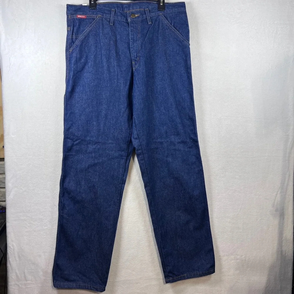 Big Bill FR Flame Resistant Utility Jeans 36x34 Westex Indura Denim Made Canada